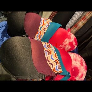 38D Bras-3 have been worn once, other 3 unworn